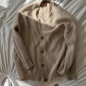 Jenni Kayne Cashmere Cocoon Cardigan Oatmeal
